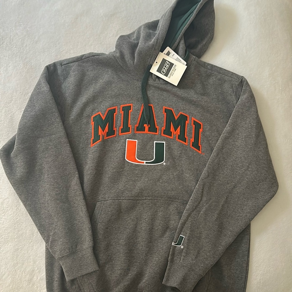 NWT❗️University of Miami Miami hurricanes sweatshirt